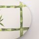 Set of 12 "bamboo" dessert plates