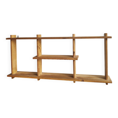 Étagère pin massif style Maison Regain 80s