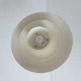 Danish Mid-century vintage pendant light, off-white, classic lines, glare free, PH-style