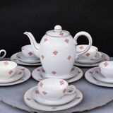 Vintage Volkstedt Germany Porcelain Tea & Caffee Set with Creamer and Sugar