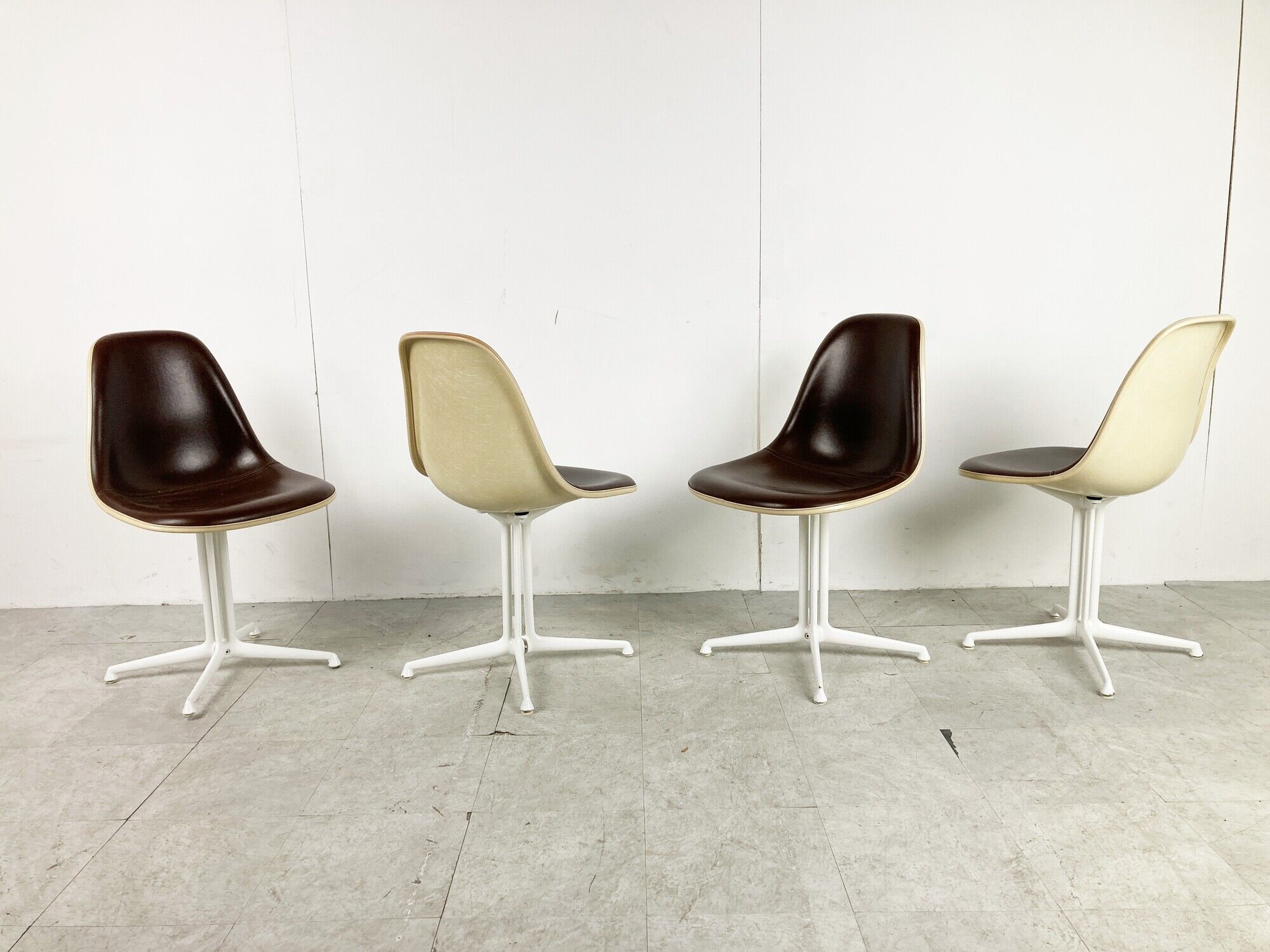 Eames La Fonda chairs by Herman Miller, 1960