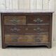 Regency period chest of drawers in amaranth and marble top - 18th century