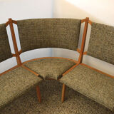 Mid-Century Corner Sofa of Italian Production, 1950s