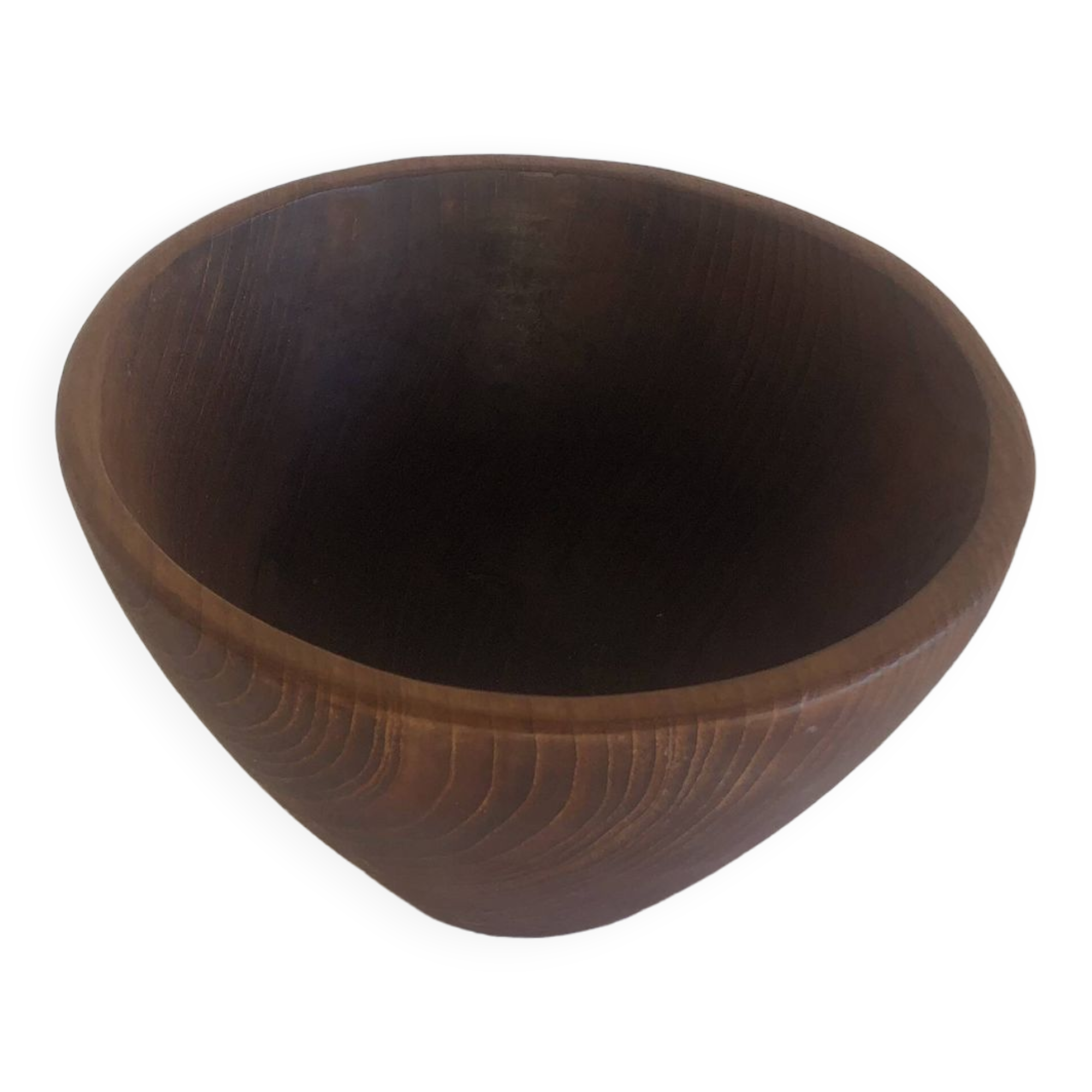 vintage teak salad bowl, Scandinavian