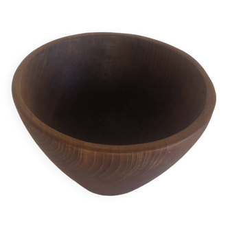 vintage teak salad bowl, Scandinavian