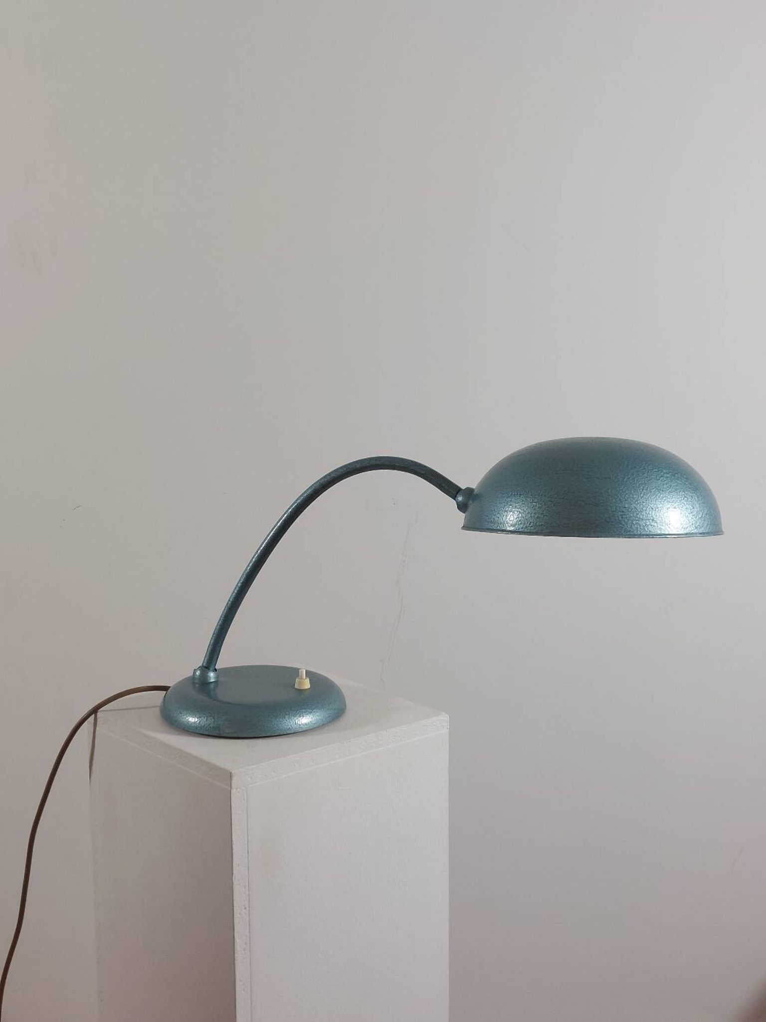 Bauhaus-style workshop desk lamp from the 1940s by Gebrüder Cosack