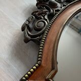 MIROIR ANCIEN D'ARMOIRE