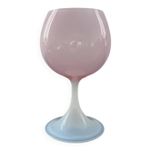 Coupe en opaline bicolore