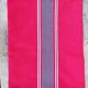 Vintage vermilion Basque tablecloth 180X130