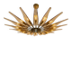 Dahlia Chandelier by Max Ingrand for Fontana Arte