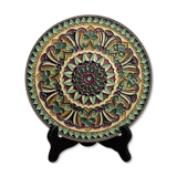 Decorative wall plate mosaic pattern
