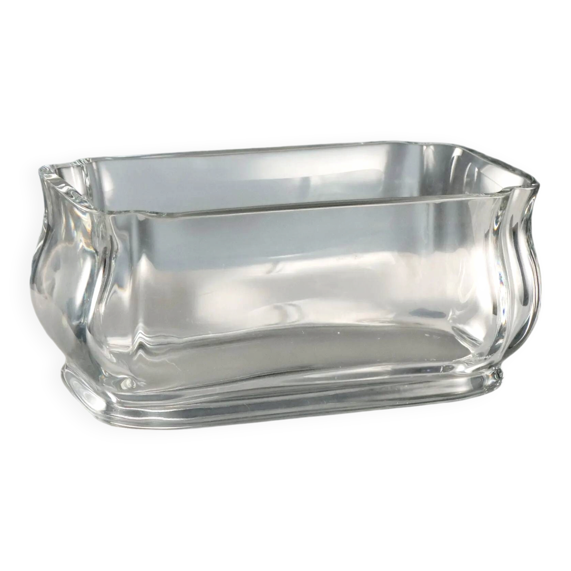 Centre de table vintage en cristal Baccarat France 1980s-1990s