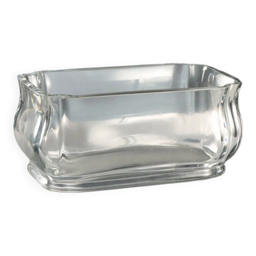 Centre de table vintage en cristal Baccarat, France années 1980-1990