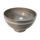 Vintage grey sandstone bowl signed
