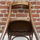 Bistro chair in turned wood, Thonet style