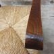 Vintage armchair in ash and cane
