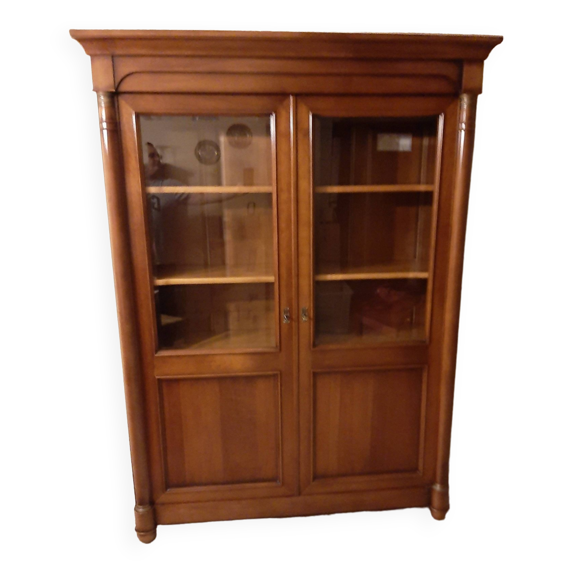 Vintage JP Tricoire 2-door display and storage unit