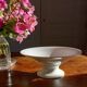 Small white porcelain fruit cup