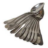 12 Christofle spoons