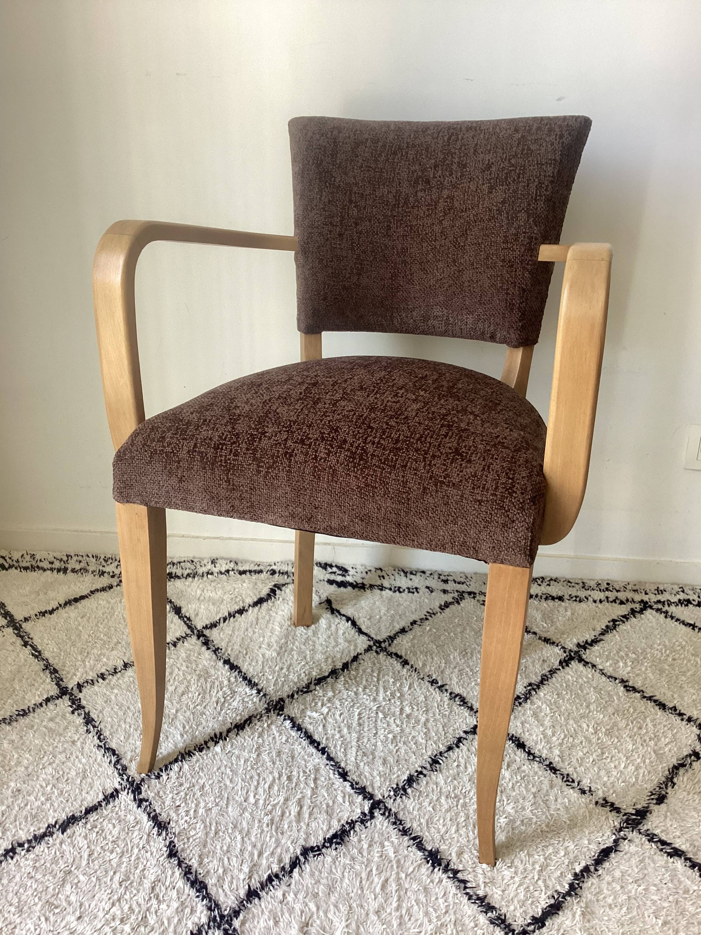 Fully restored bridge armchair