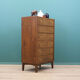 Walnut chest of drawers, Danish design, 60s, made in Denmark