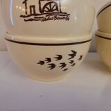 4 Mulino Bianco bowls 1984 – vintage Italian ceramics