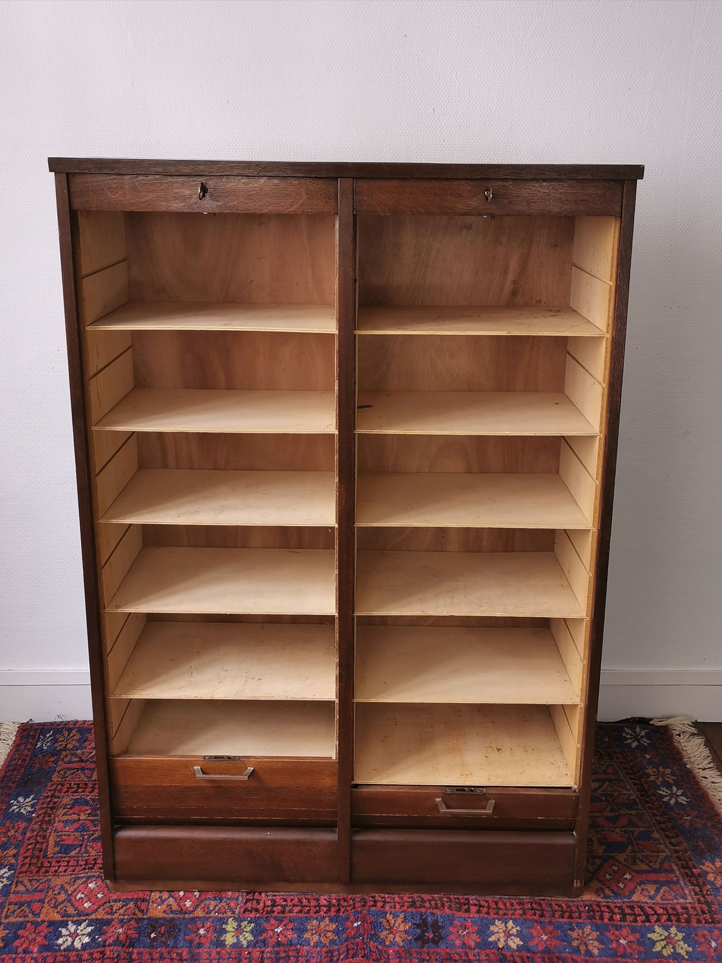 Double old curtain binder