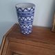 Blue and White Ceramic Decorative Vase Robert Picault