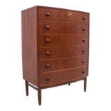 Commode en teck, design danois, années 1960