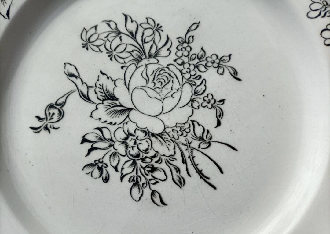 Lunéville porcelain x6