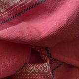 Old oval Basque tablecloth