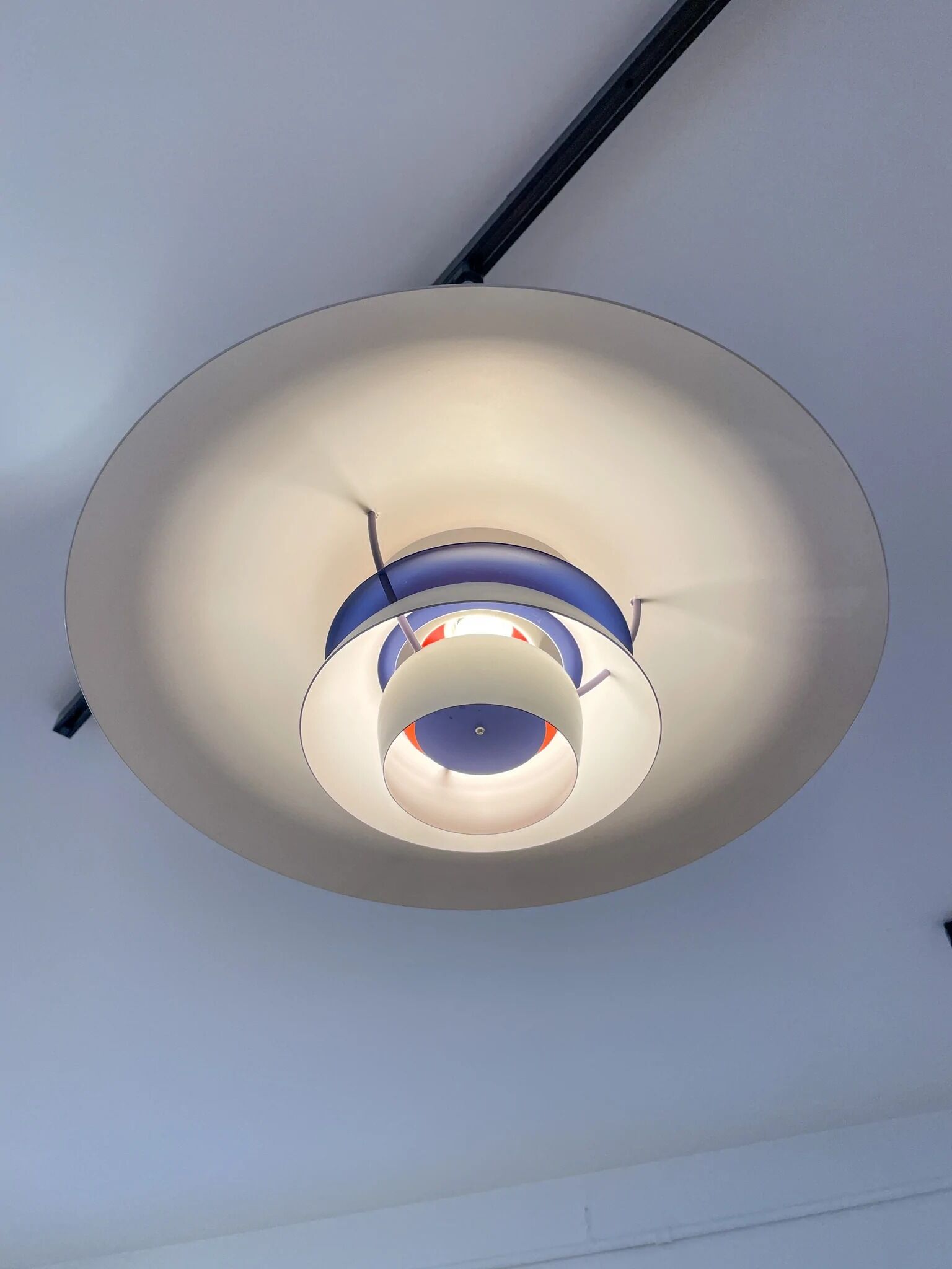 White PH5 suspension by Poul Henningsen for Louis Poulsen