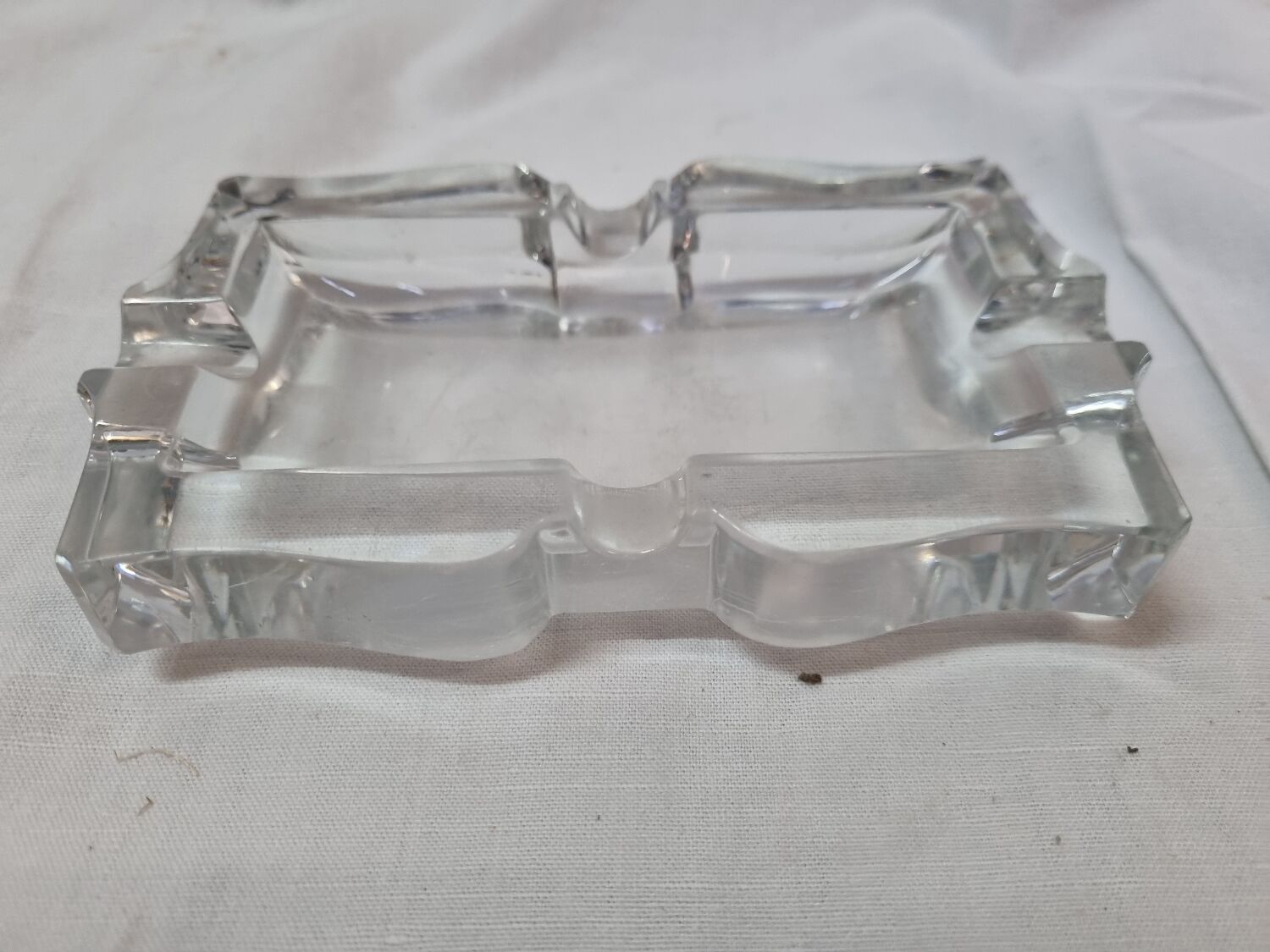Baccarat crystal ashtray