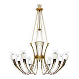 1950s Italian Spider Chandelier By Oscar Torlasco