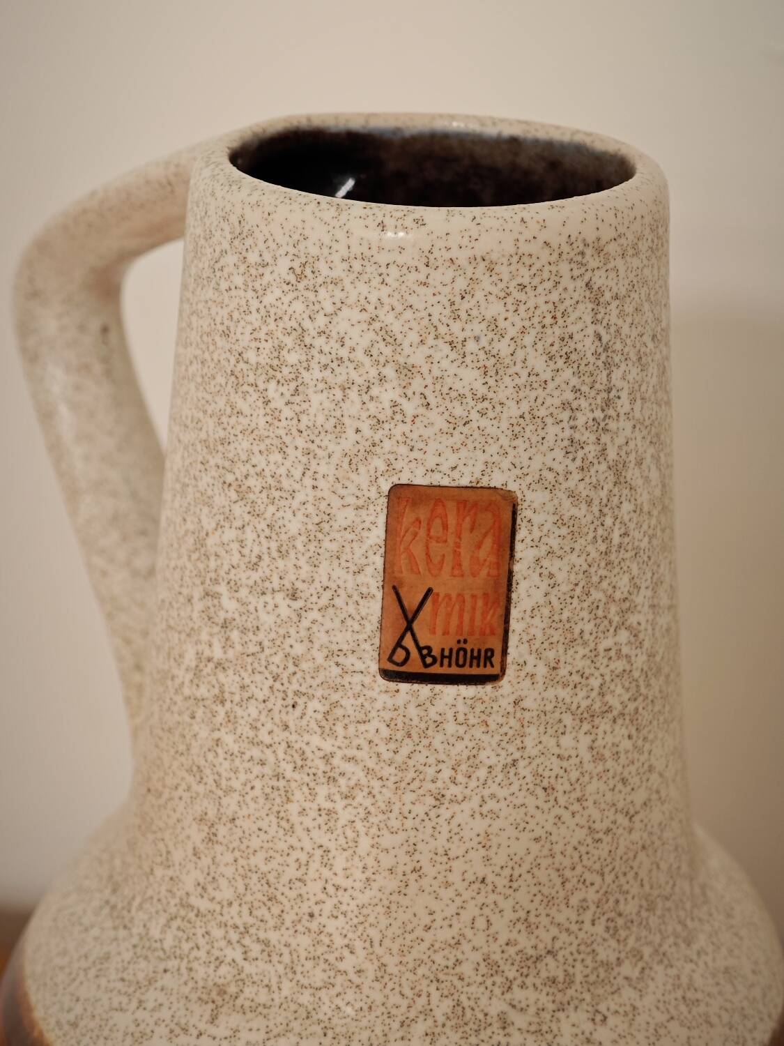 West Germany vase 310 - 22 Dumler and Breiden ochre green