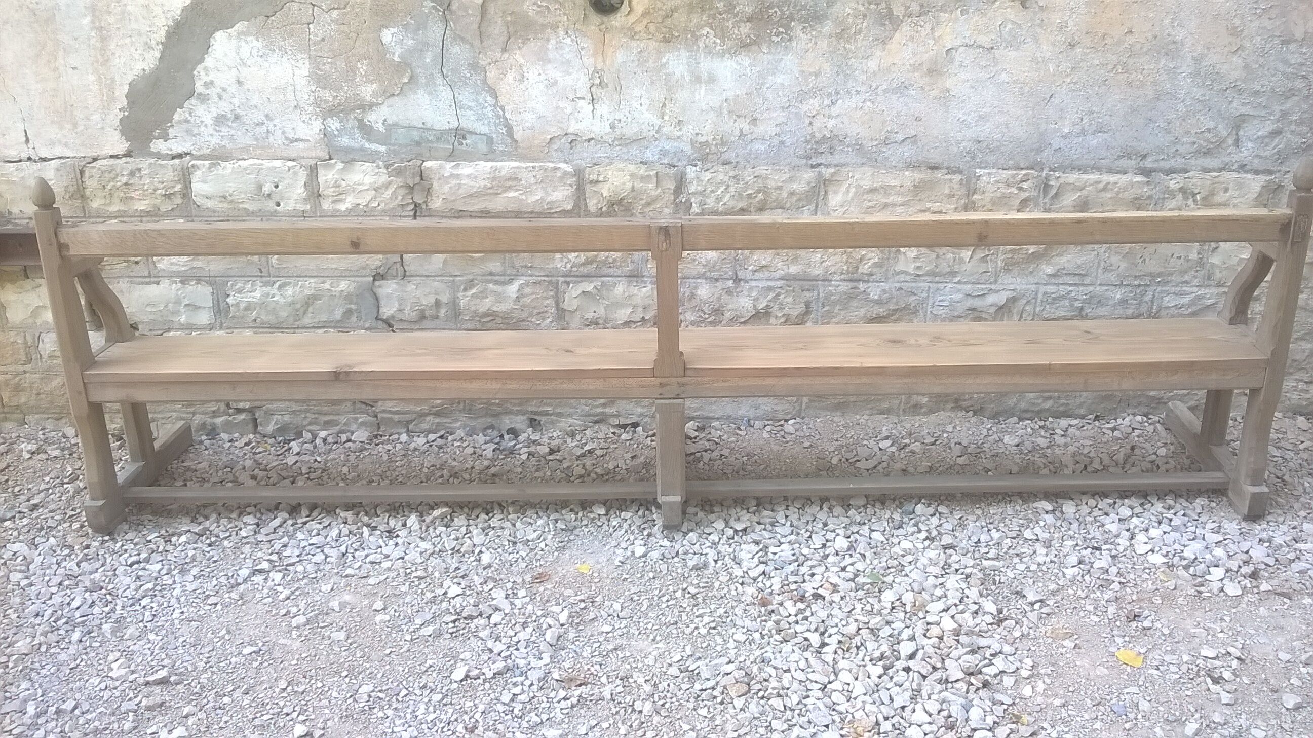 Paires grand banc d'église