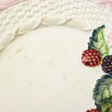 Set of 6 plates blackberries slurry