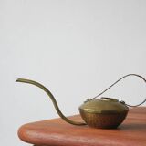 Hammered Brass Watering Can from VEB Kunstschmiede Neuruppin, Germany, 1960s