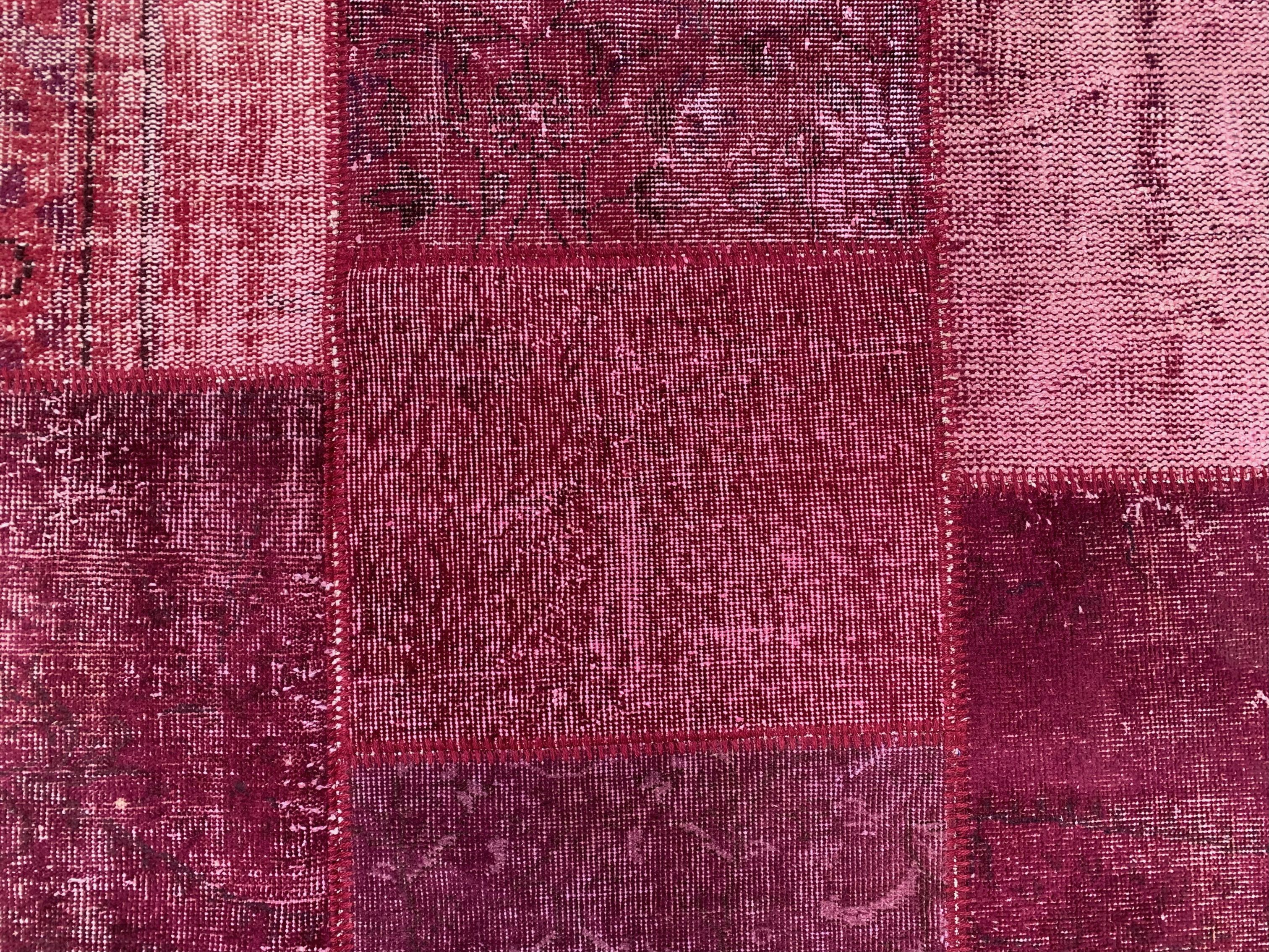Distressed turkish patchwork rug 240x170 cm