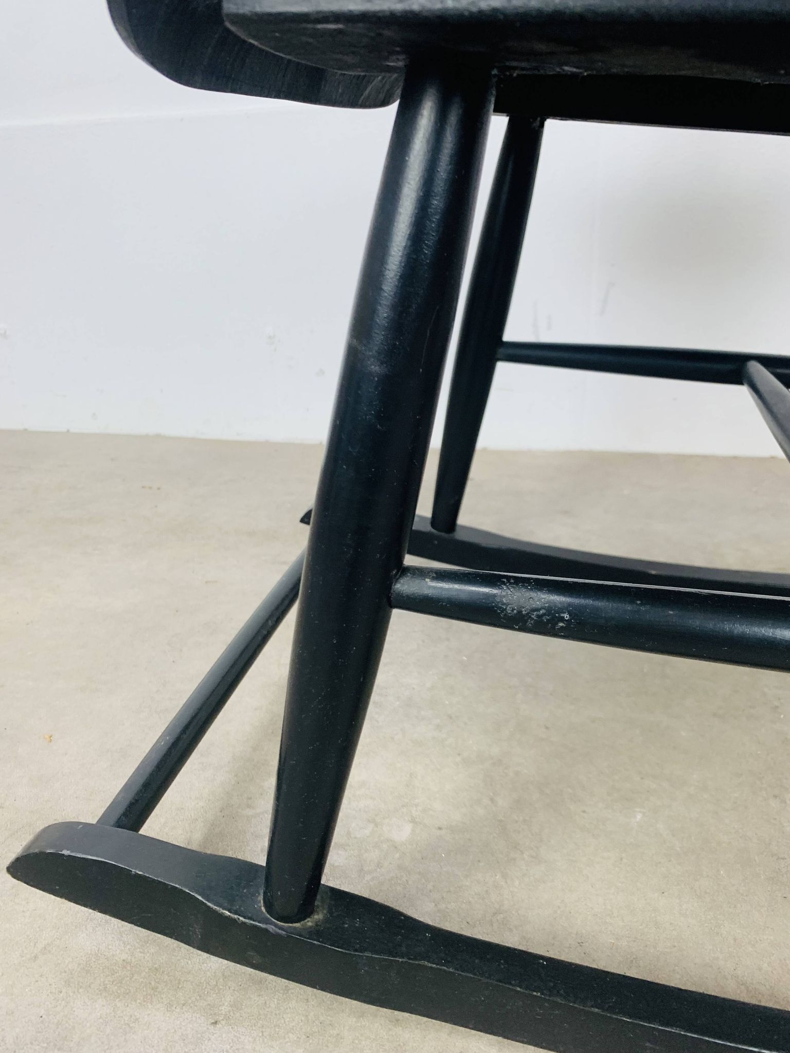 Rocking-chair scandinave style Tapiovaara, années 60