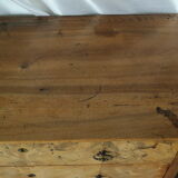 Louis Phillipe style chest of drawers in light walnut 20th century