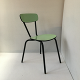 Water-green formica chair
