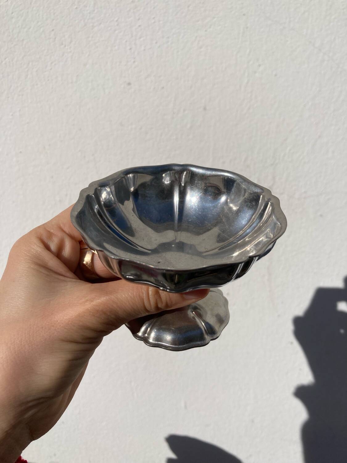 6 stainless steel cups