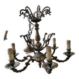 Lustre en bronze