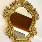 Vintage Gold Rococo Style Mirror