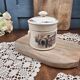 Antique storage jar Sarreguemines Obernai Henri Loux