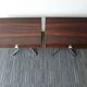 Pair of nightstands in the 1970s rio rosewood