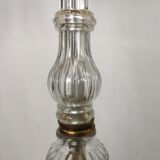 Glass and brass lamppost