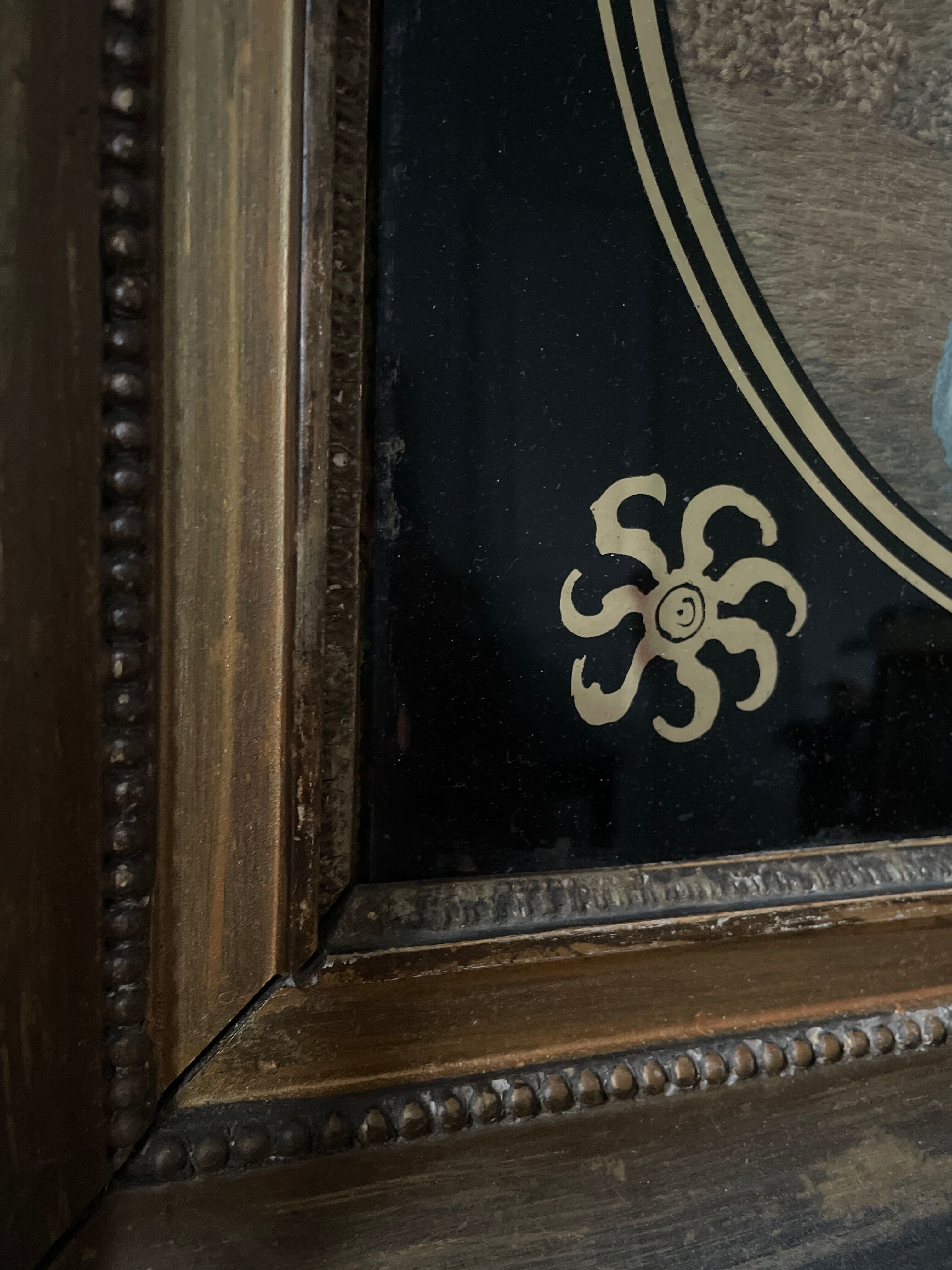 Religious embroidery XIXth