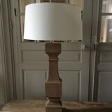 Ancient oak lamp